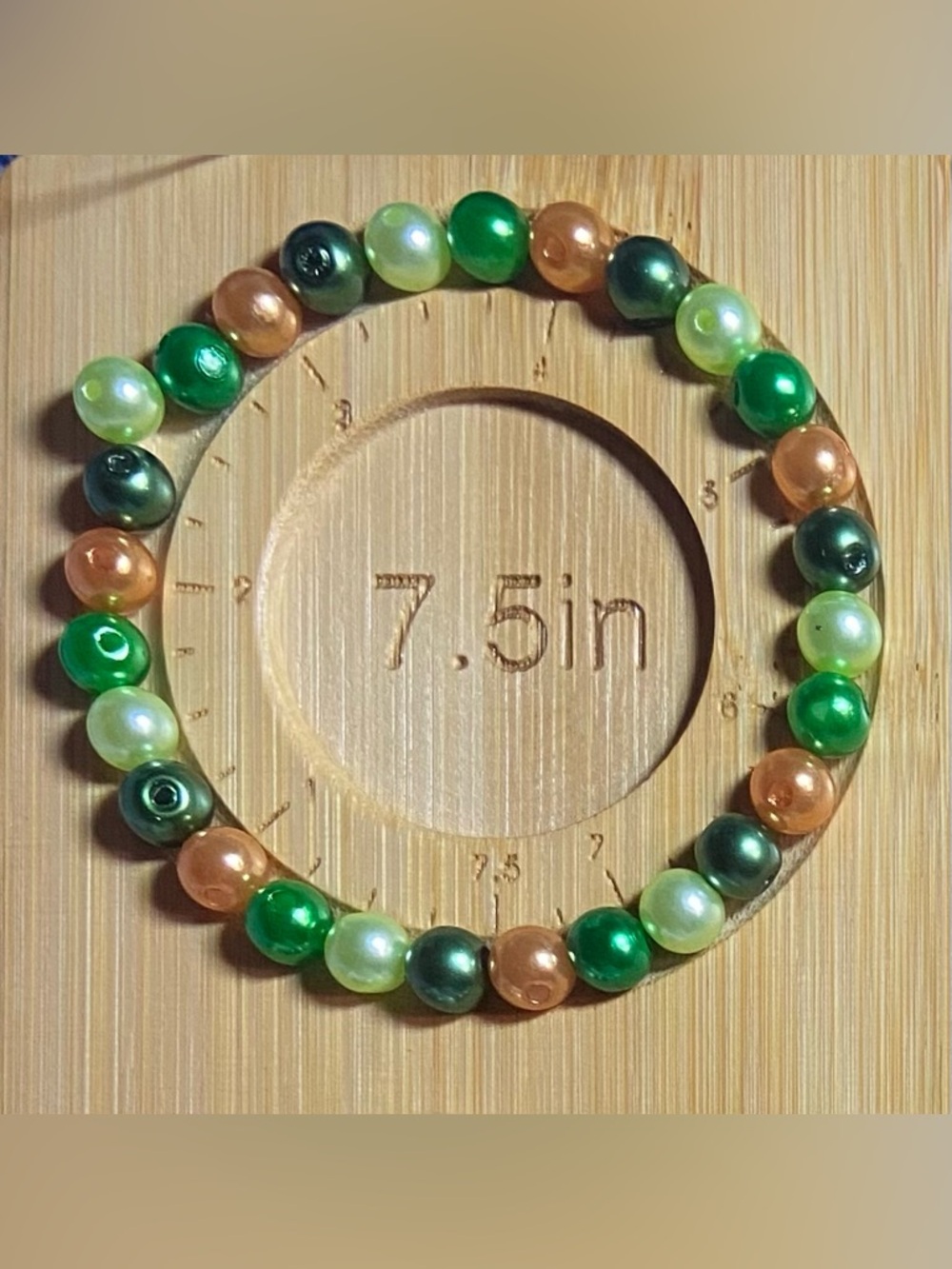 🌎 Earth Day “Forest Floor” Beaded Bracelets — Made to Order 🌎